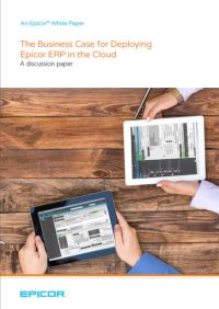Deploying Epicor ERP in the cloud