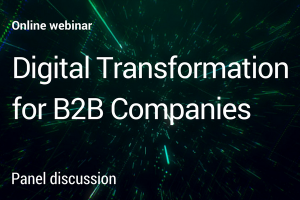 Recording -Digital transformation for B2B companies