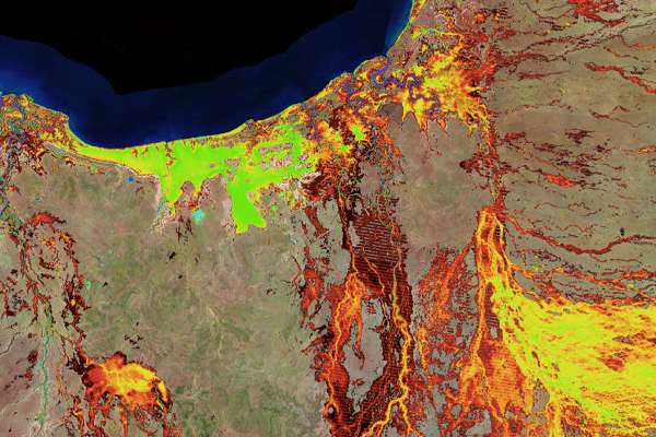 Australia digital earth satellite imagery