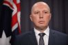 Minister for Home Affairs Peter Dutton_AU security law