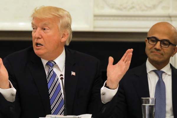 Trump and Satya Nadella_TikTok deal